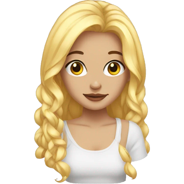 Aesthetic girl emoji