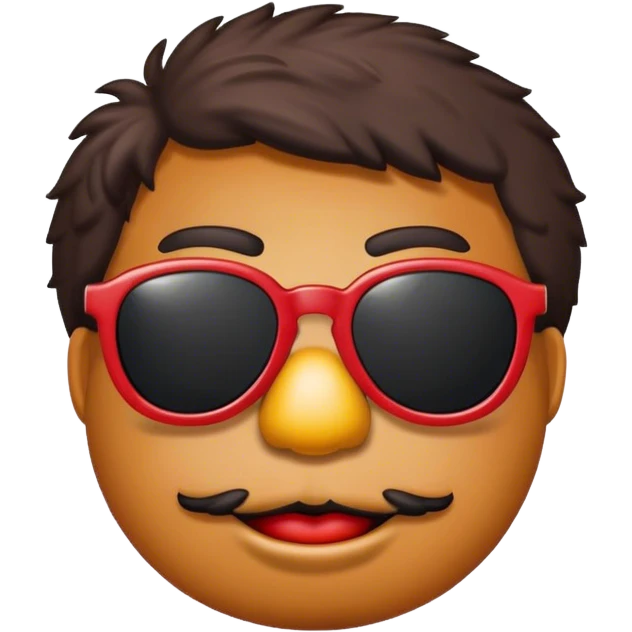 elmo in sun glasses emoji