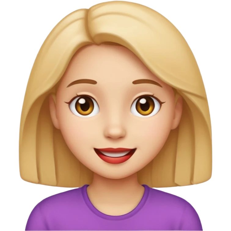 Obsessed girl emoji seems cute but lost in the love emoji