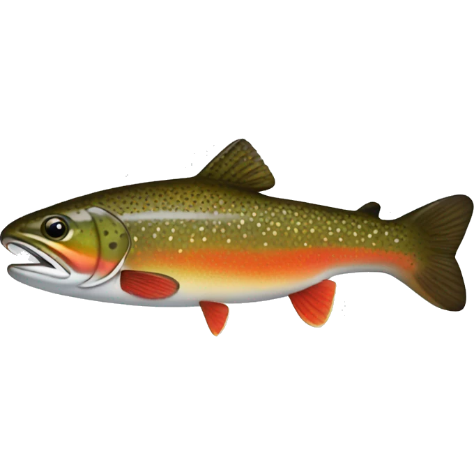brook trout  emoji