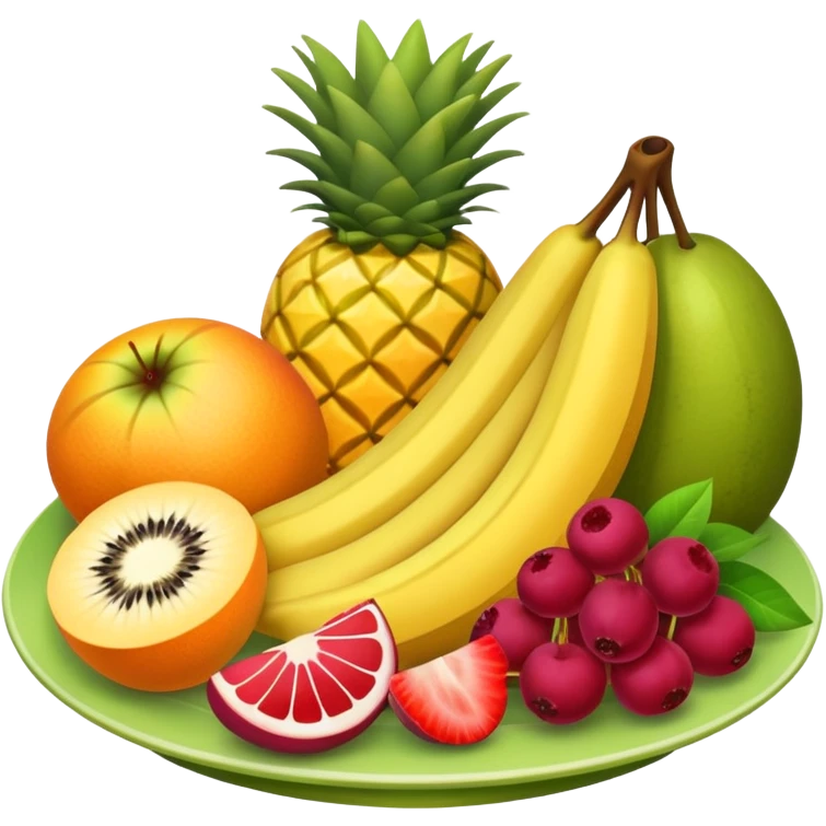 fruits plate emoji