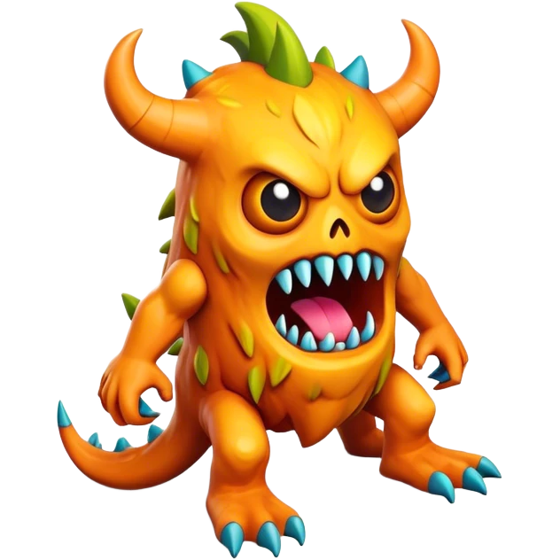 3d-isometric-scary-monster-Chitterbark emoji