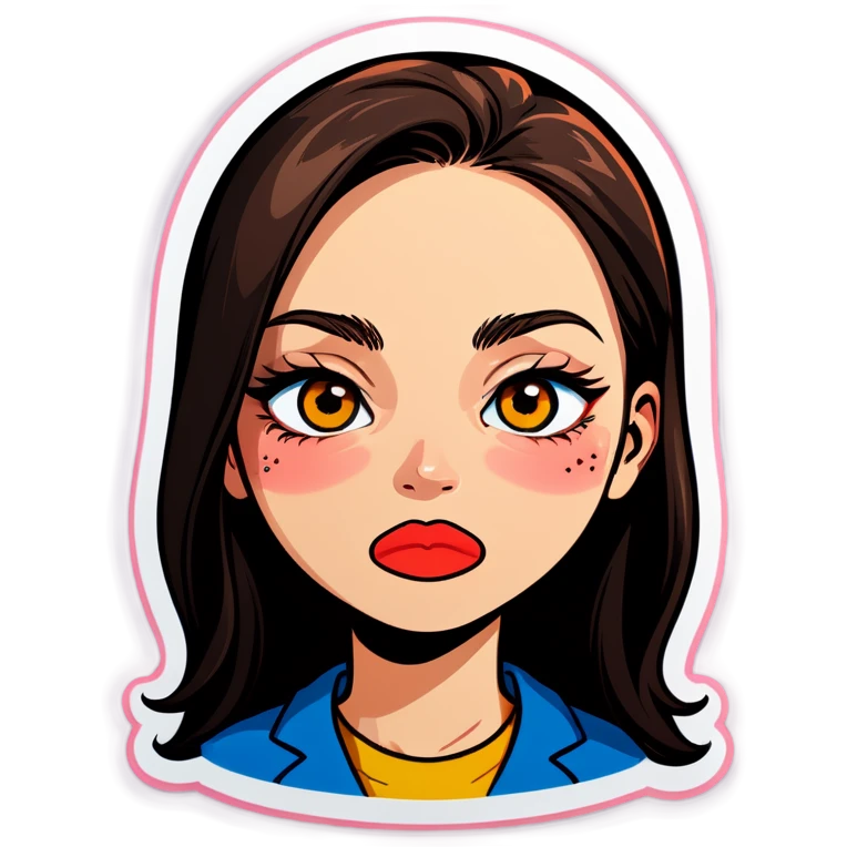 The face of the person who covers one eye and mouth emoji