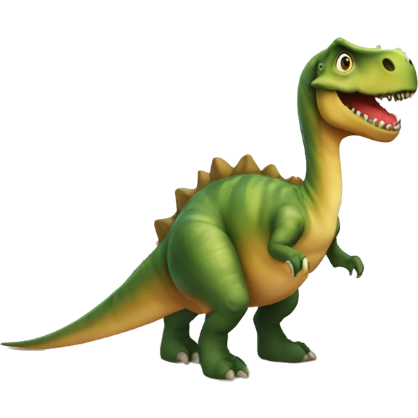 dinosauro sulla spiaggia emoji