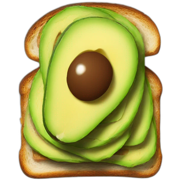 Avocado toast  emoji