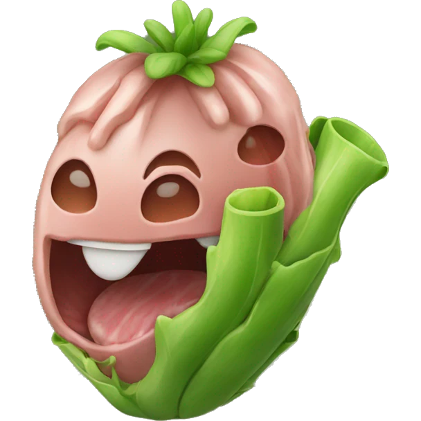 meat eating plant emoji