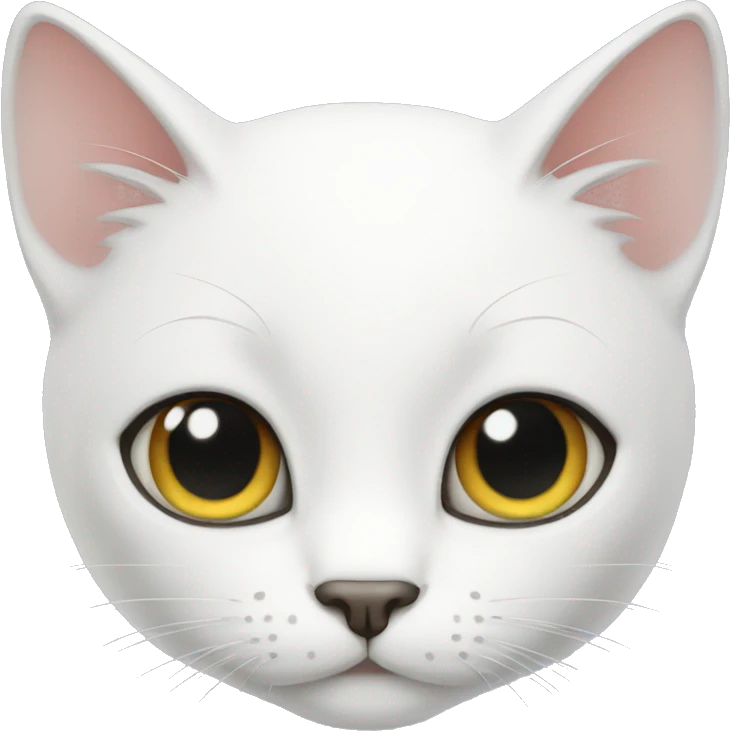 White cat emoji
