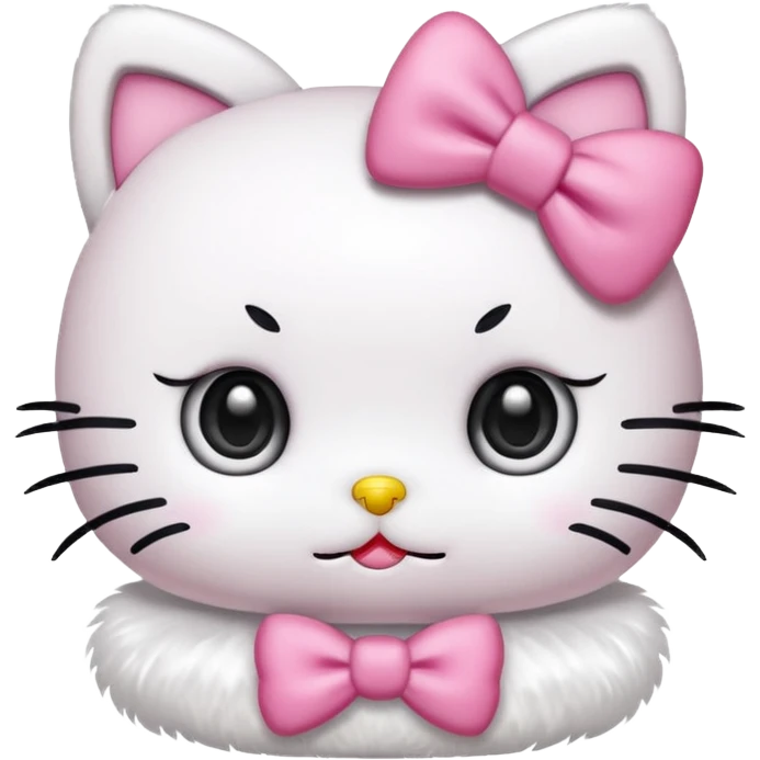 Hello kitty cute emoji