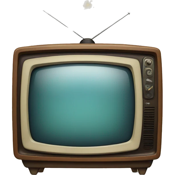 Vintage tv emoji