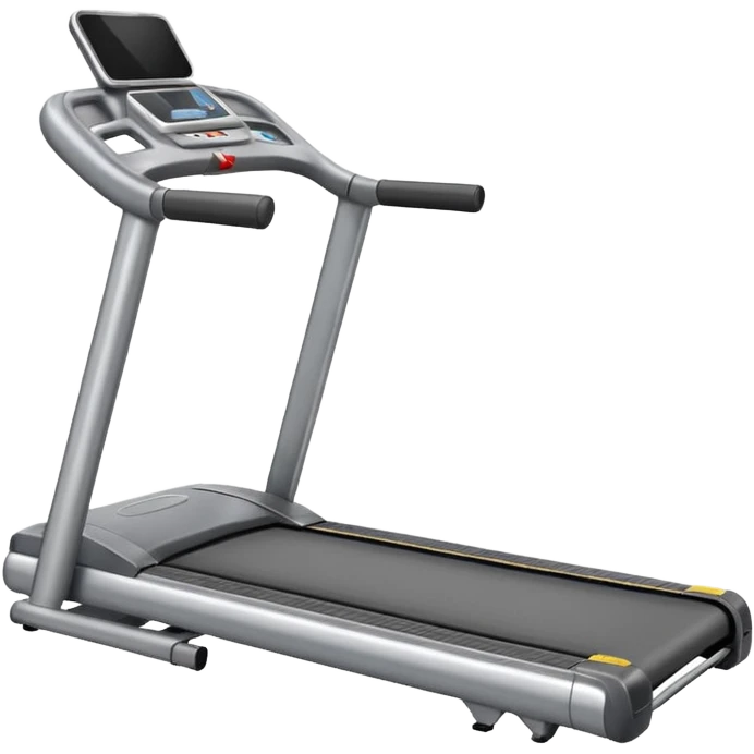 empty treadmill without anyone standing on it emoji