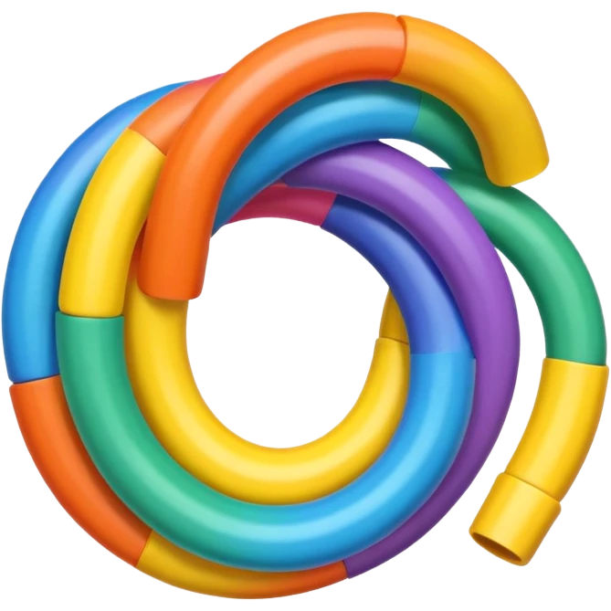 toy spring of plastic emoji