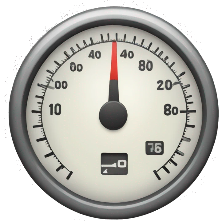 speedometer emoji