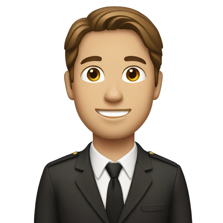 mormon missionary with brown hair emoji