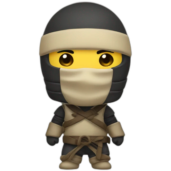ninja bob beige emoji