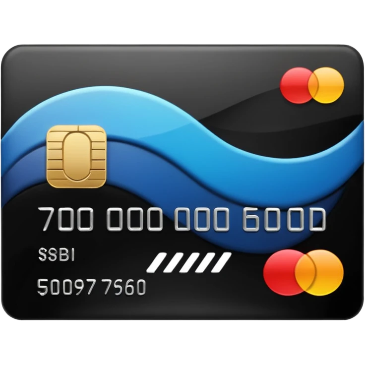 black credit card, no text emoji