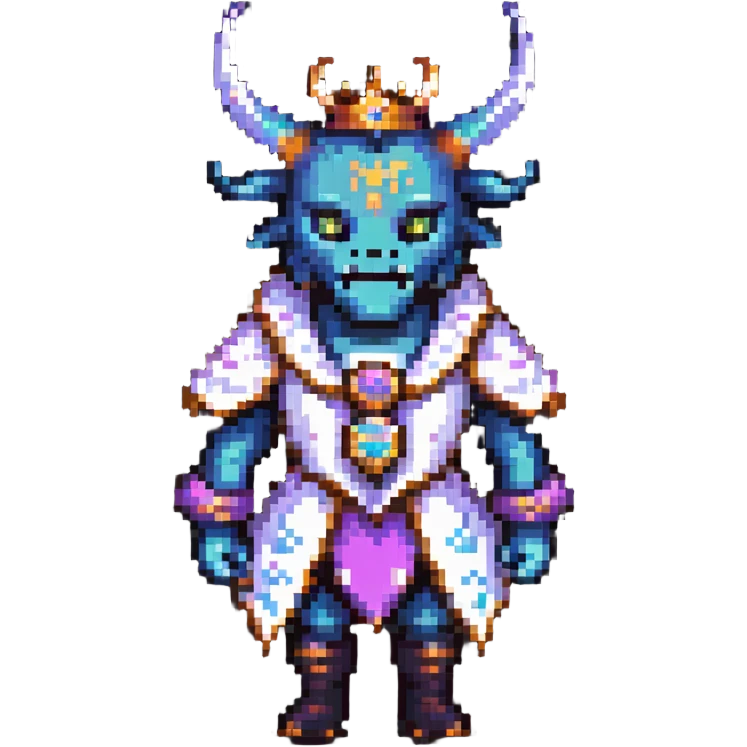 The Beast from Beauty and the Beast, monster prince with horns and fancy clothes emoji