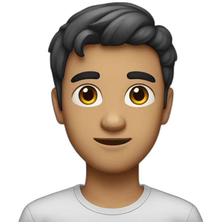 Generate a boys imoji who is thin tall and fair skinned, his name is pashva mehta emoji