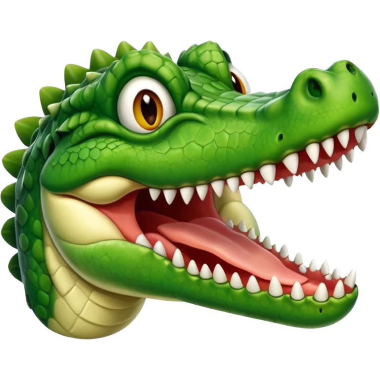 drooling from mouth crocodile emoji emoji