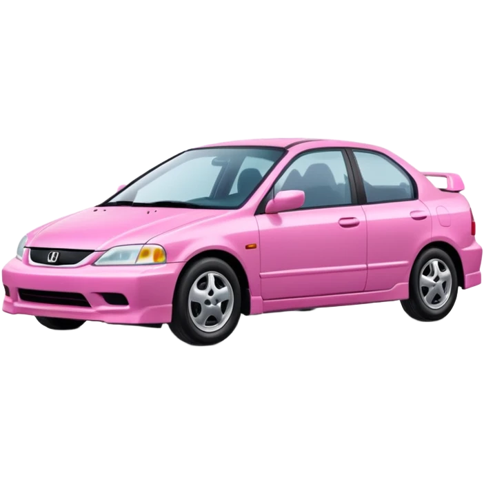 2000 honda civic pink emoji