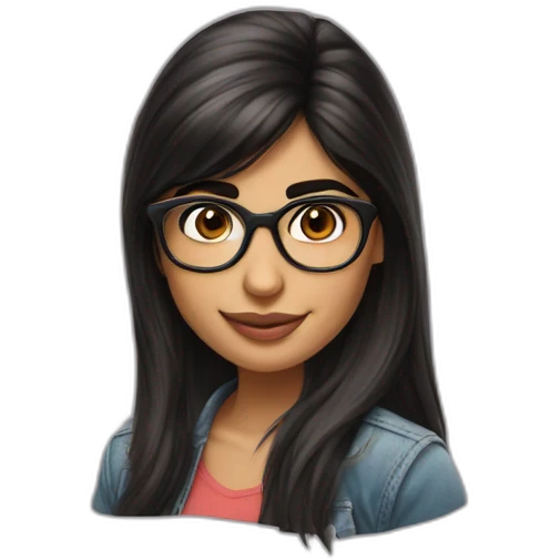Mia Khalifa girl sein emoji