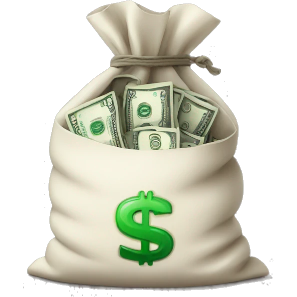 bag of money  emoji