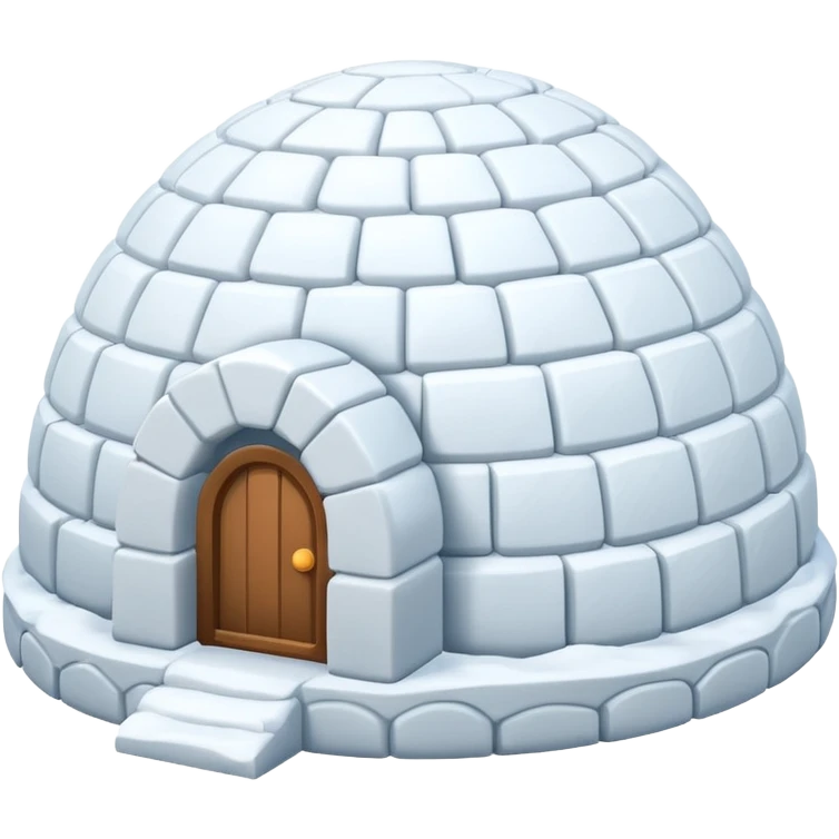 different type of igloo  emoji