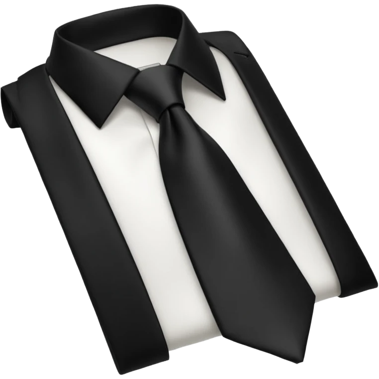 black necktie emoji