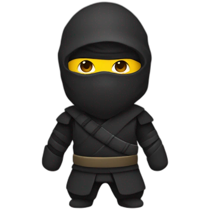 A ninja emoji