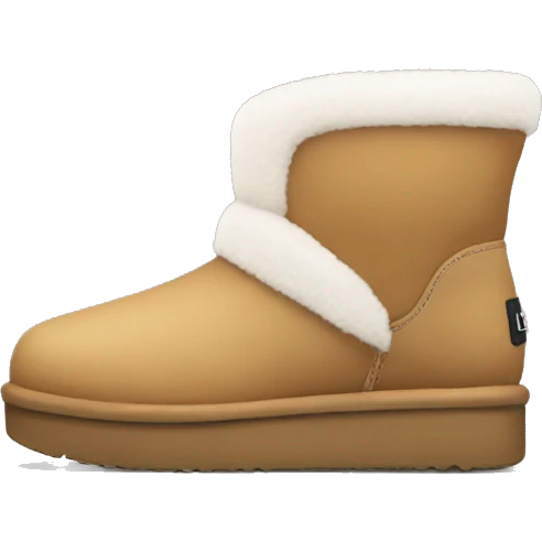 mini platform uggs  emoji