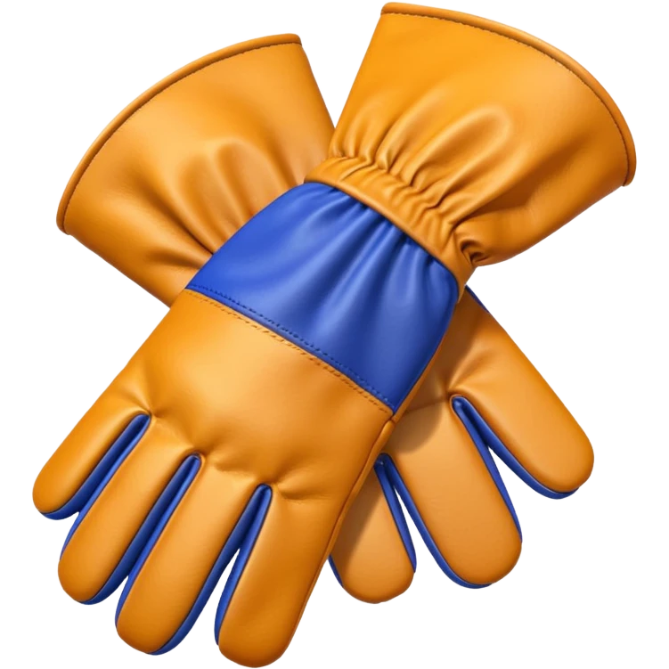 colored gloves emoji