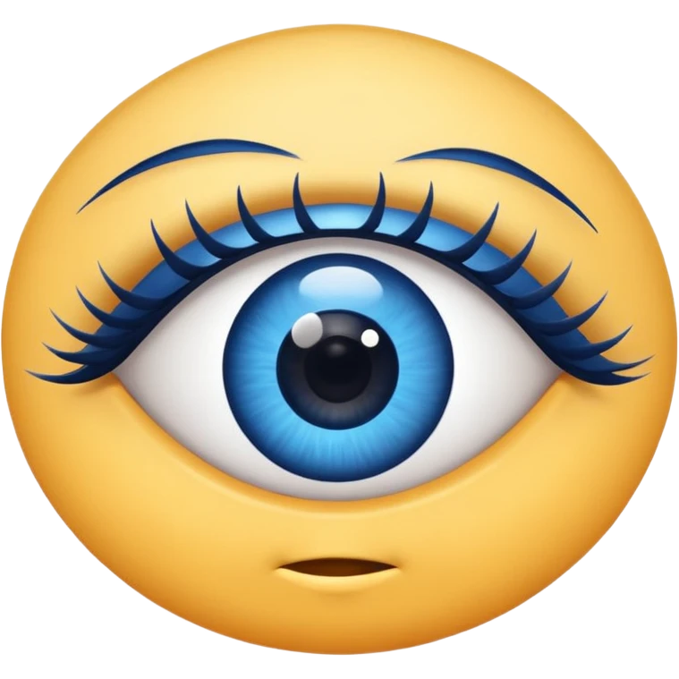 Cute eye  emoji