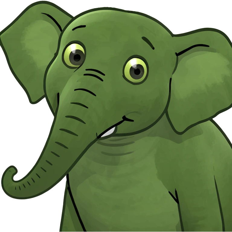 Elephant emoji