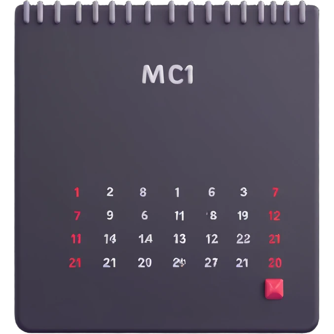 calendar with work shift being rescheduled emoji