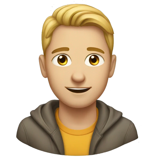 Белая кошечка emoji
