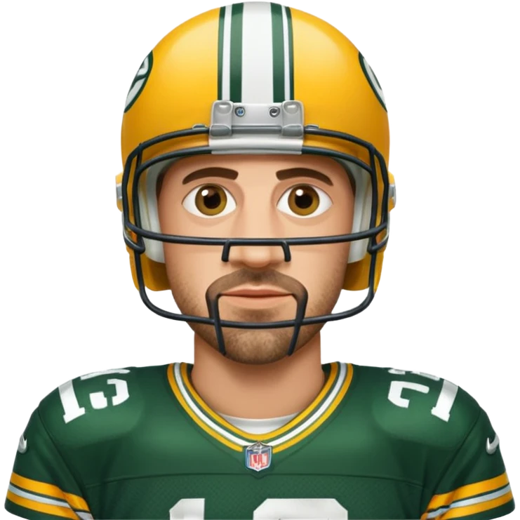 Aaron rodgers realistic image emoji