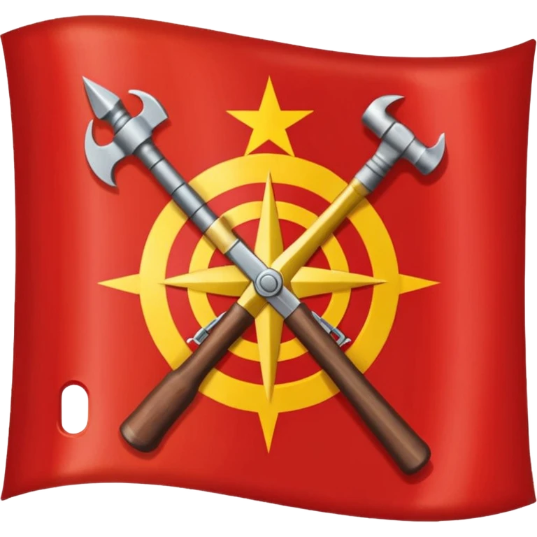 Communist germany flag emoji