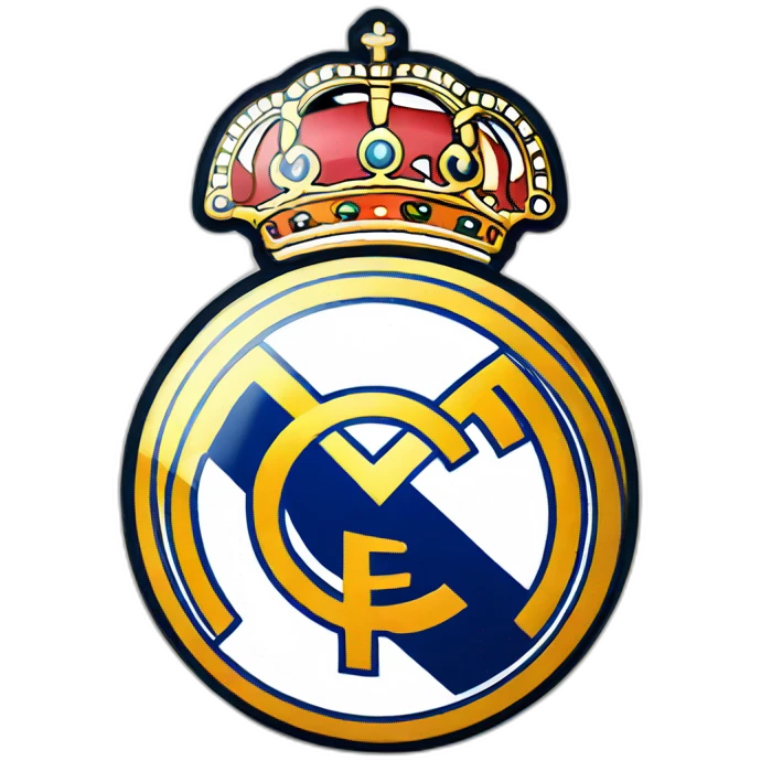 Real Madrid logo emoji