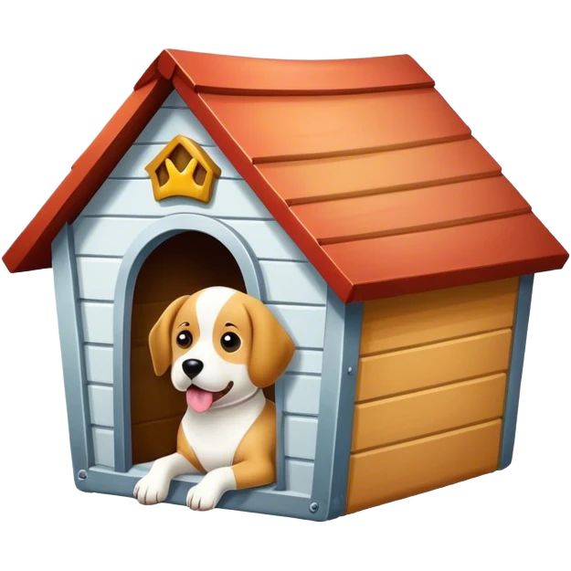 Dog house emoji