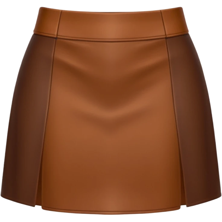brown leather tight skirt emoji emoji