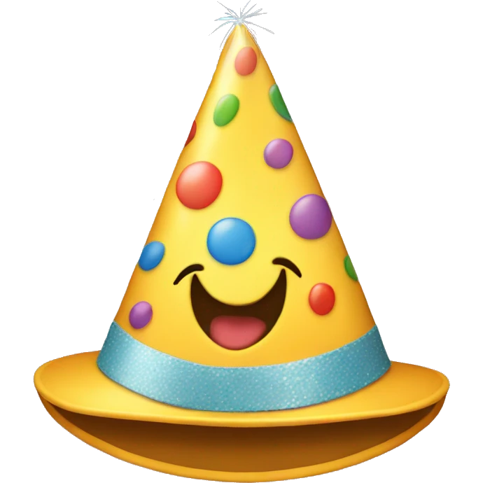 birthday hat emoji