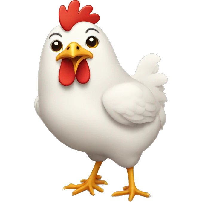 chicken emoji