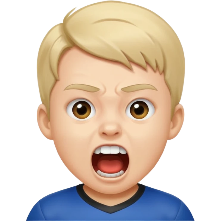 67 kid screaming 67 emoji