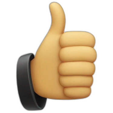 tesak thumbs up emoji