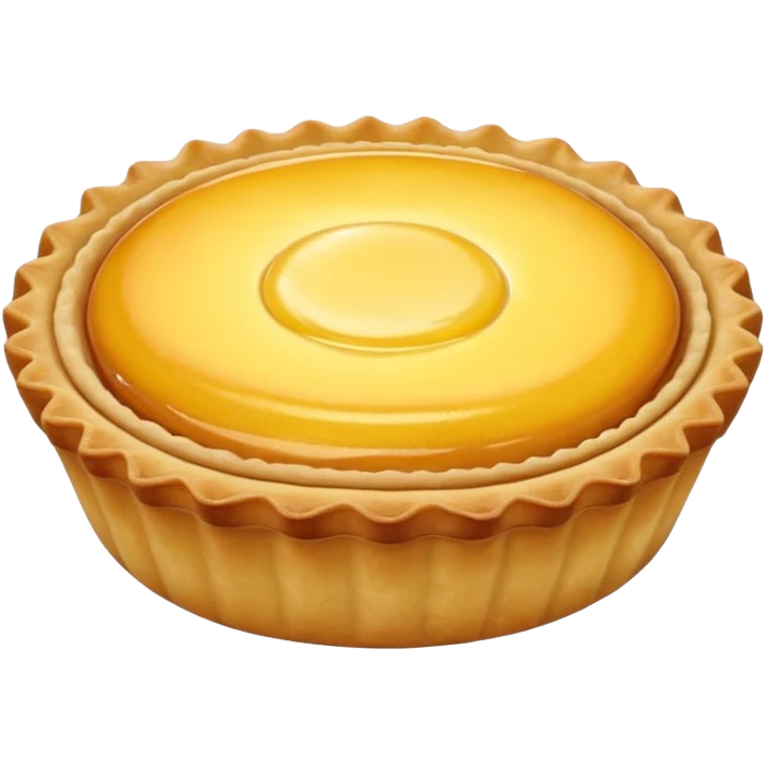 Egg tart  emoji