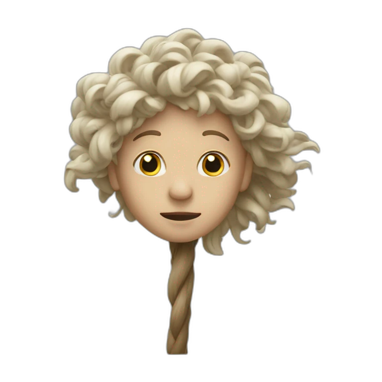 the wind is blowing emoji