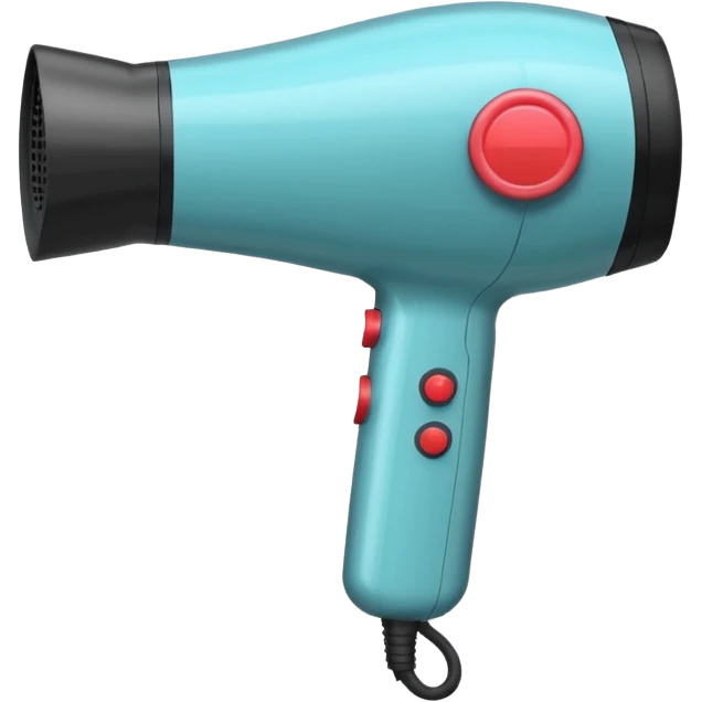 hair dryer emoji