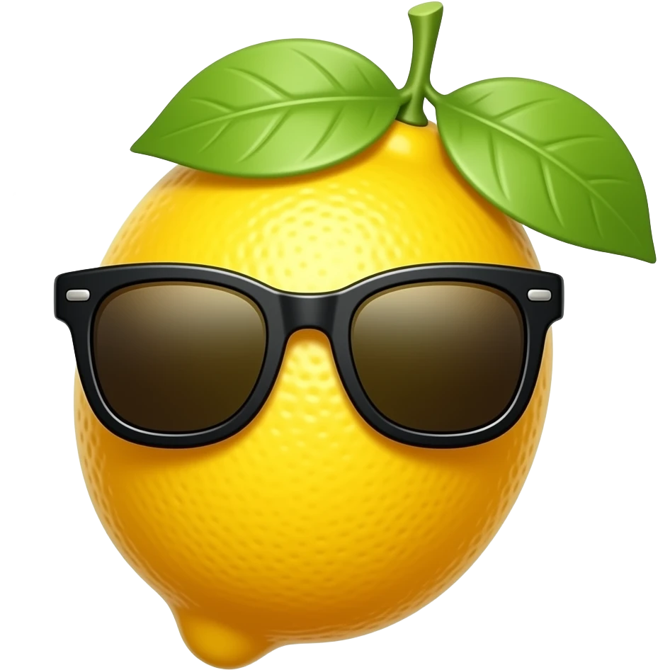 🍋✨🕶 emoji