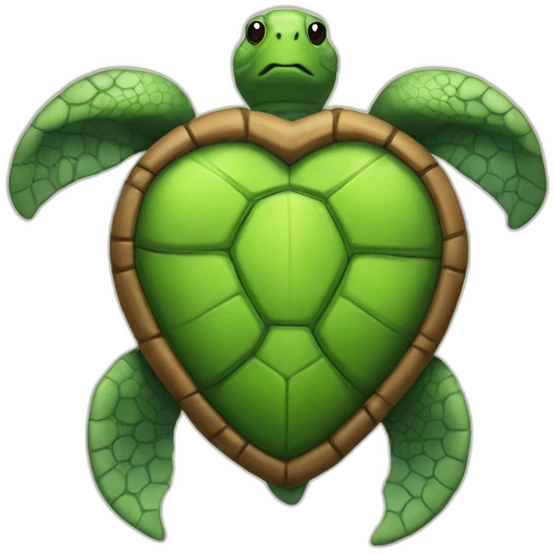 Turttle heart emoji