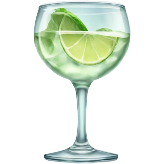 gin glass emoji
