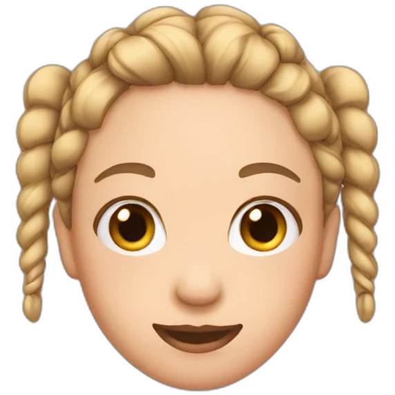 SHORT PIGTAIL HAIR  emoji